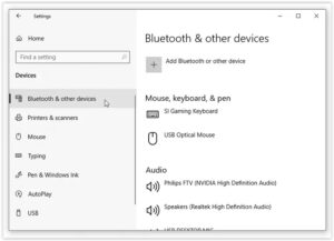 Turn On Bluetooth in Windows