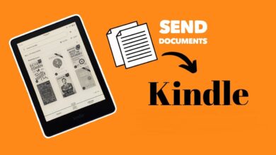 Send PDF to Kindle