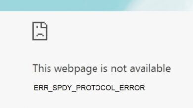 ERR_SPDY_PROTOCOL_ERROR