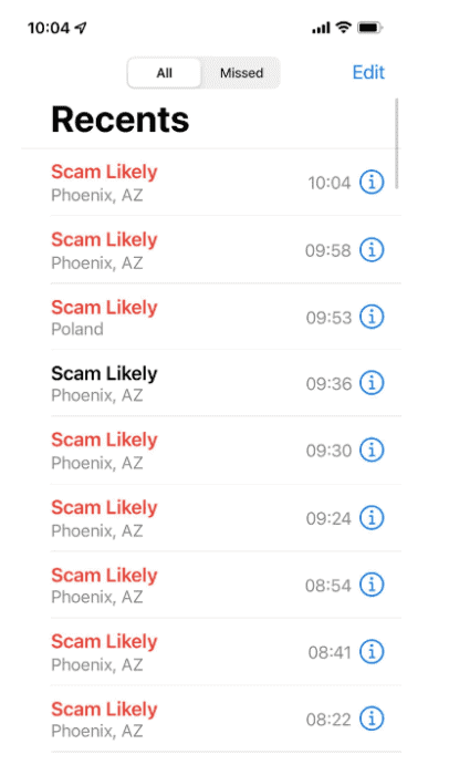 Sign Up For Spam Calls